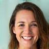 Portrait de Michelle, sourire rayonnant